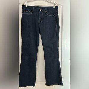 Joe's Jeans The Muse Mid Rise Women’s Flare  Leg Dark Blue Denim Jeans Size 31